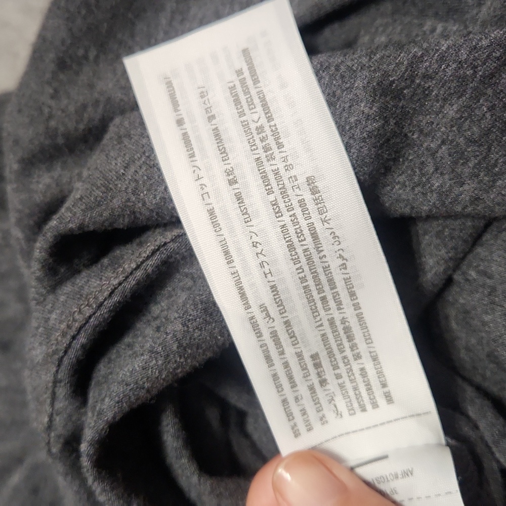 Y2K Hollister Gray Knit Casual Fit & Flare A-Line Skater Summer Fall Mini Dress - Picture 10 of 10